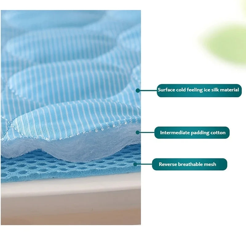 Tapis rafraîchissant pour chien, lit d'été pour animaux de compagnie, extra large pour petits et grands chiens, accessoires pour animaux, couverture durable pour chat, coussin de glace pour chat, couverture pour canapé