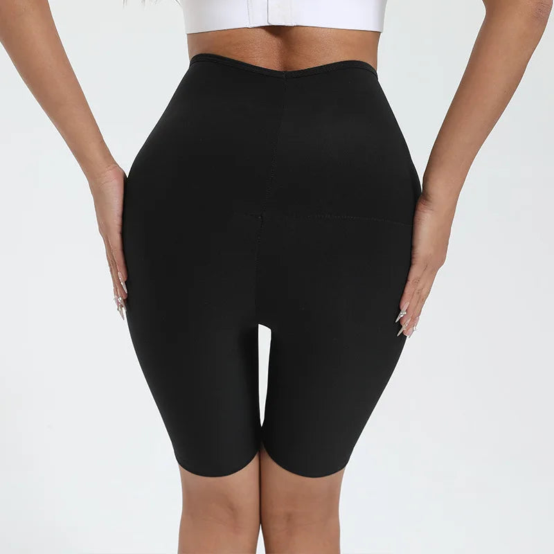 Short brûlant les graisses, Leggings de Compression, pantalon amincissant, taille longue, entraîneur de sueur, Thermo chaud, perte de poids, tondeuse pour femmes