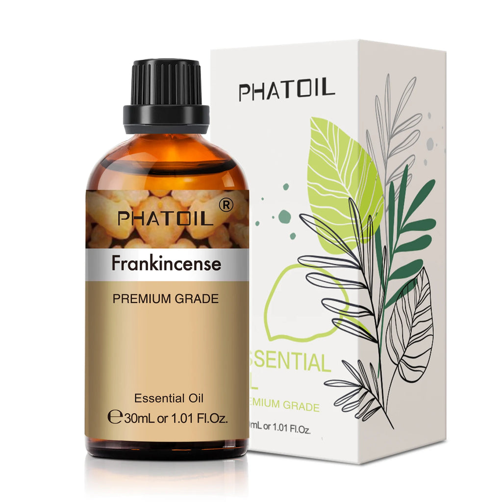 PHATOIL 1 pièces huile essentielle d'aromathérapie 30ml citron Eucalyptus lavande bergamote jasmin jiépro Rose vanille arôme huile essentielle