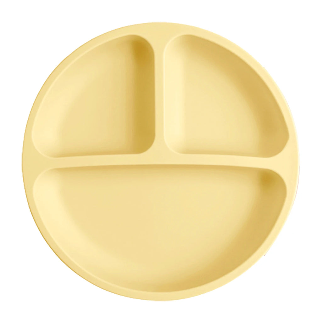 Assiette à manger en Silicone pour bébé, 1 pièce, sans BPA, plats pour enfants, aspiration, vaisselle d'entraînement pour tout-petits, bols d'alimentation pour enfants, articles pour bébés