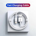 Câble USB de charge rapide 1m 2m 3m pour iPhone 11 12 13 Pro X XR XS Max 6S 7 8 14 Plus SE iPad Air 2 3 câble de chargeur de cordon de données USB