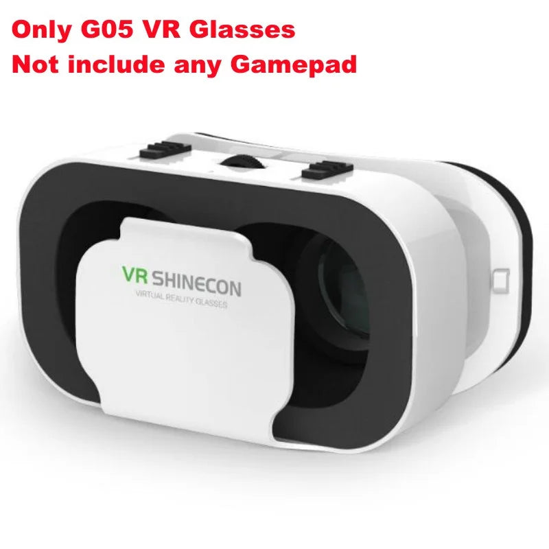 G05 MINI VR lunettes IMAX films 3D lunettes de réalité virtuelle Google carton boîte VR casque pour 4.5-6 "téléphone, Support jeu Joystick