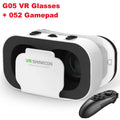G05 MINI VR lunettes IMAX films 3D lunettes de réalité virtuelle Google carton boîte VR casque pour 4.5-6 "téléphone, Support jeu Joystick