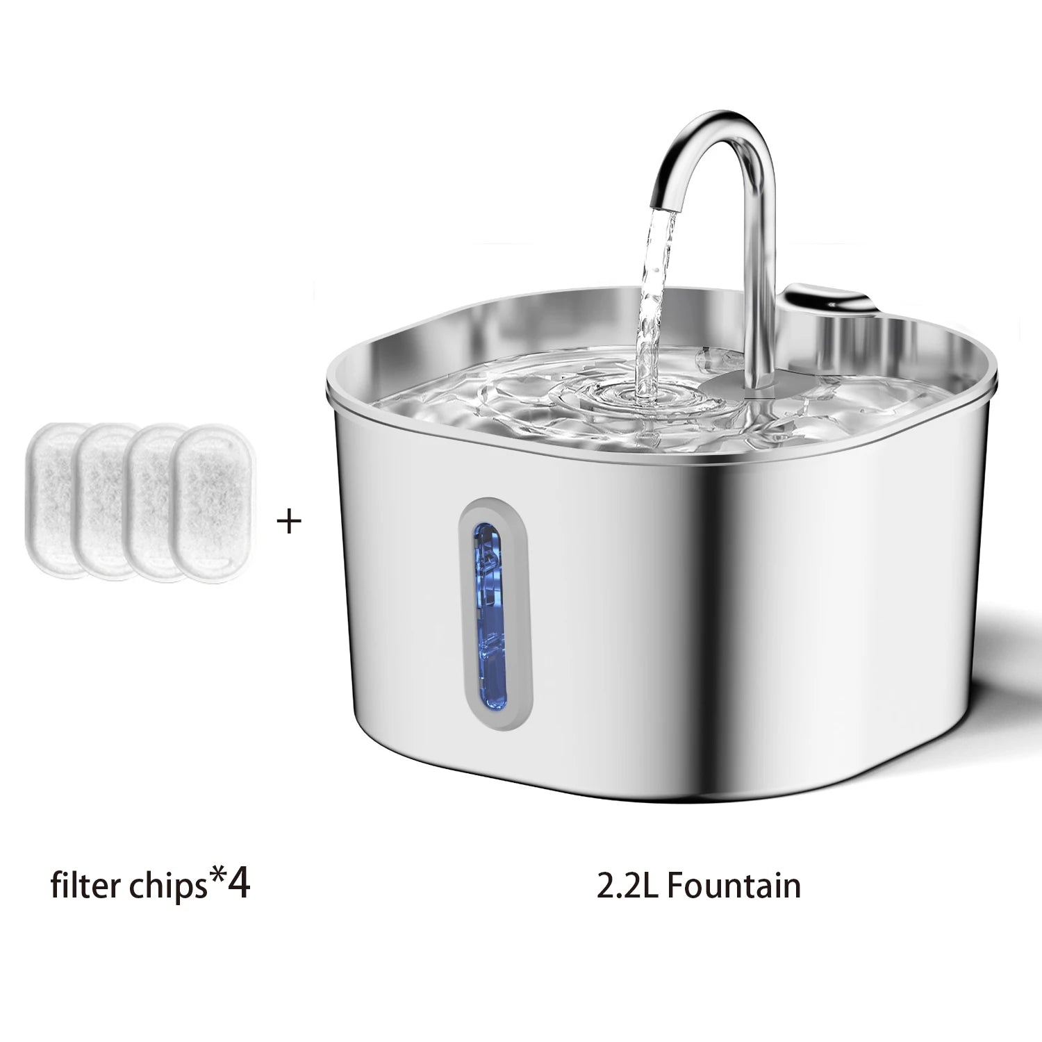 Fontaine automatique 2.2L pour chat et chien