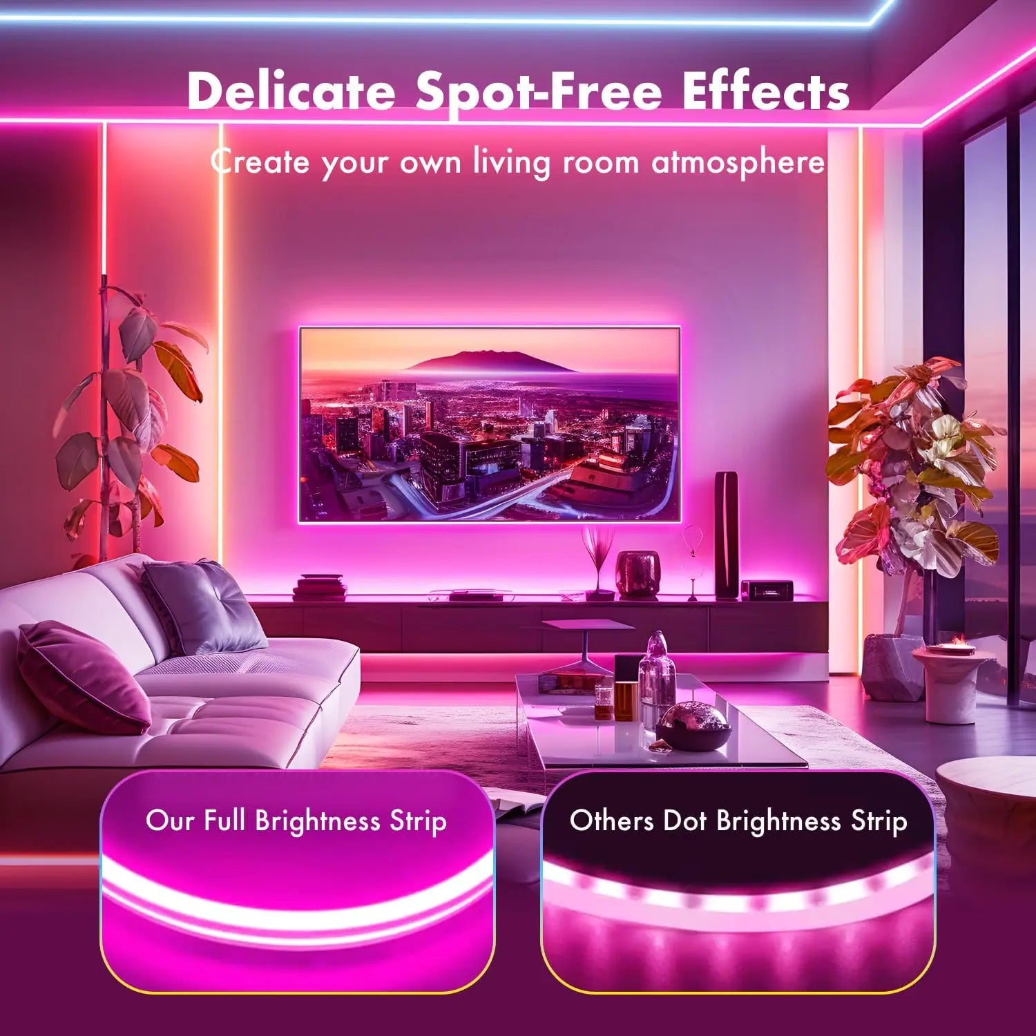 Ruban LED Néon RGB 30M/20M avec application et télécommande, étanche IP65, formes personnalisables, synchronisation musicale, fonction minuterie, pour décoration intérieure et extérieure, maison, fête, bar