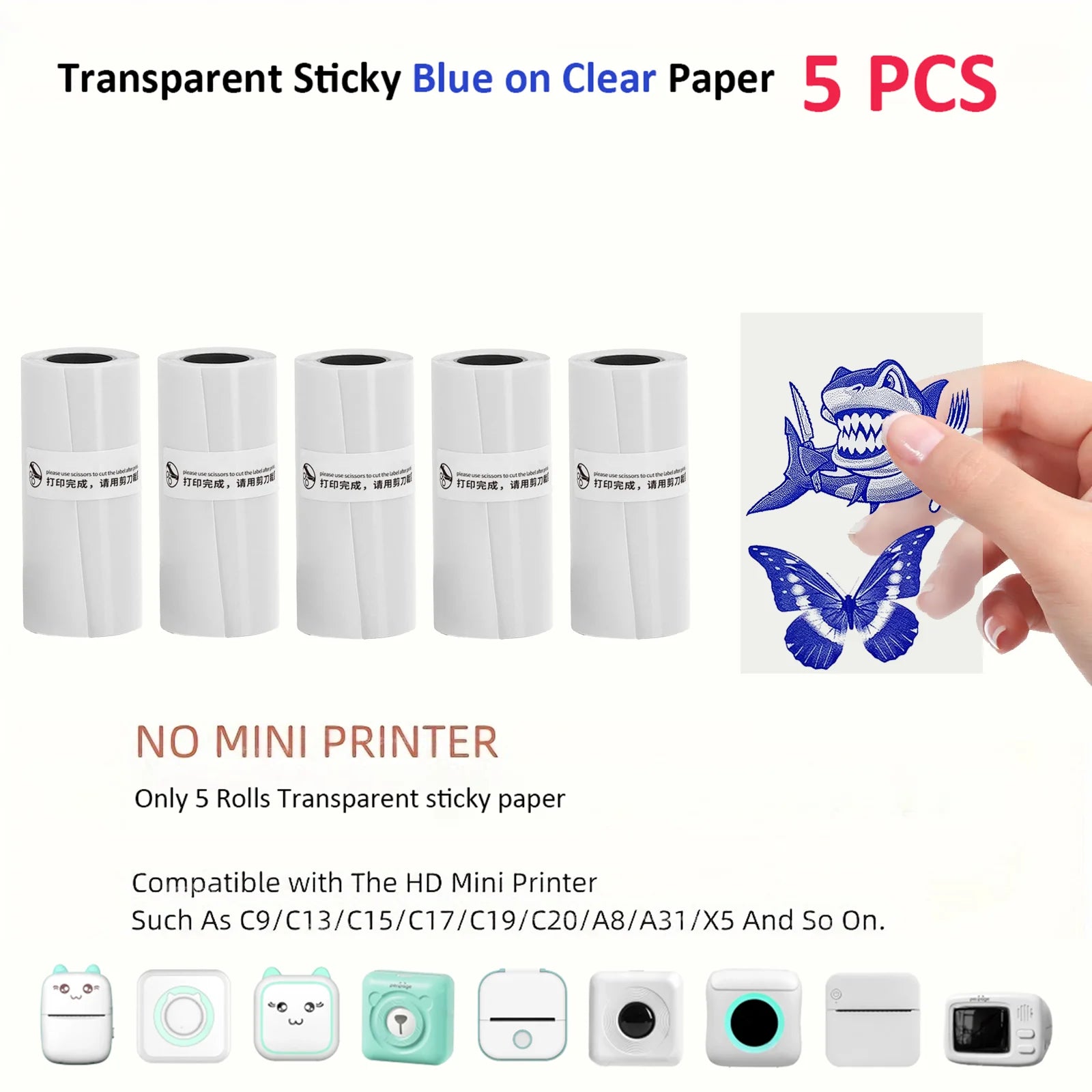 Mini-imprimante thermique Bluetooth 57mm