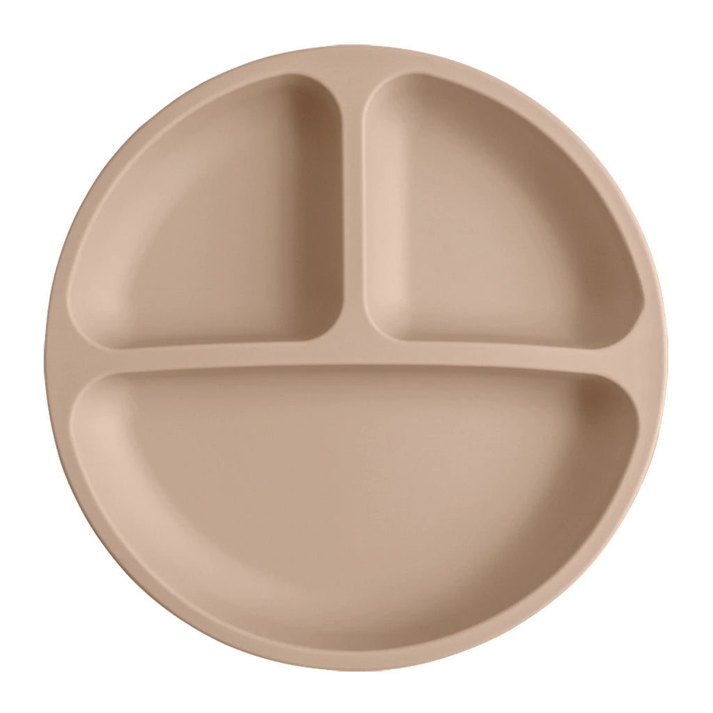 Assiette à manger en Silicone pour bébé, 1 pièce, sans BPA, plats pour enfants, aspiration, vaisselle d'entraînement pour tout-petits, bols d'alimentation pour enfants, articles pour bébés