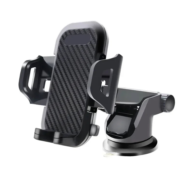 Support Téléphone Voiture 3-en-1 – Grille d'Aération, Ventouse, Universel iPhone & Android