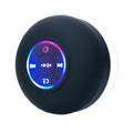 Haut-parleur Bluetooth sans fil Portable, lumière LED, étanche IPX4, salle de bain extérieure, grande ventouse, boîte de son stéréo