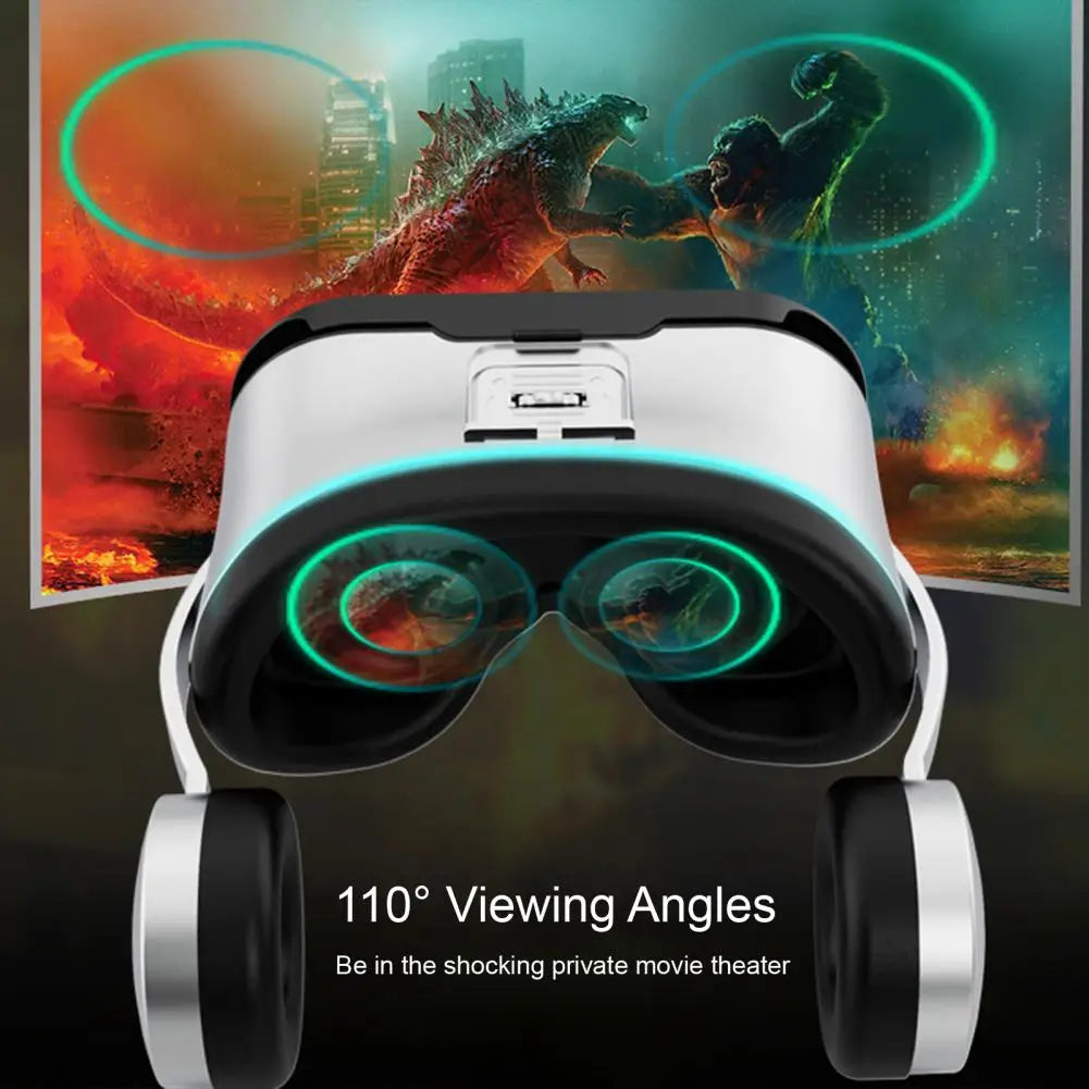 Viar 3D réalité virtuelle VR lunettes casque appareils Bluetooth casque lentilles lunettes Smartphone intelligent téléphone casque jeu Mobile