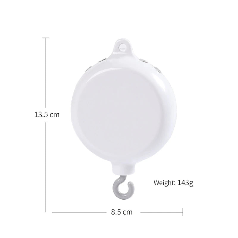 Boîte à musique rotative pour nouveau-nés, berceau pour bébé de 0 à 12 mois, hochet suspendu couleur bois, jouets musicaux apaisants, cadeau pour bébé