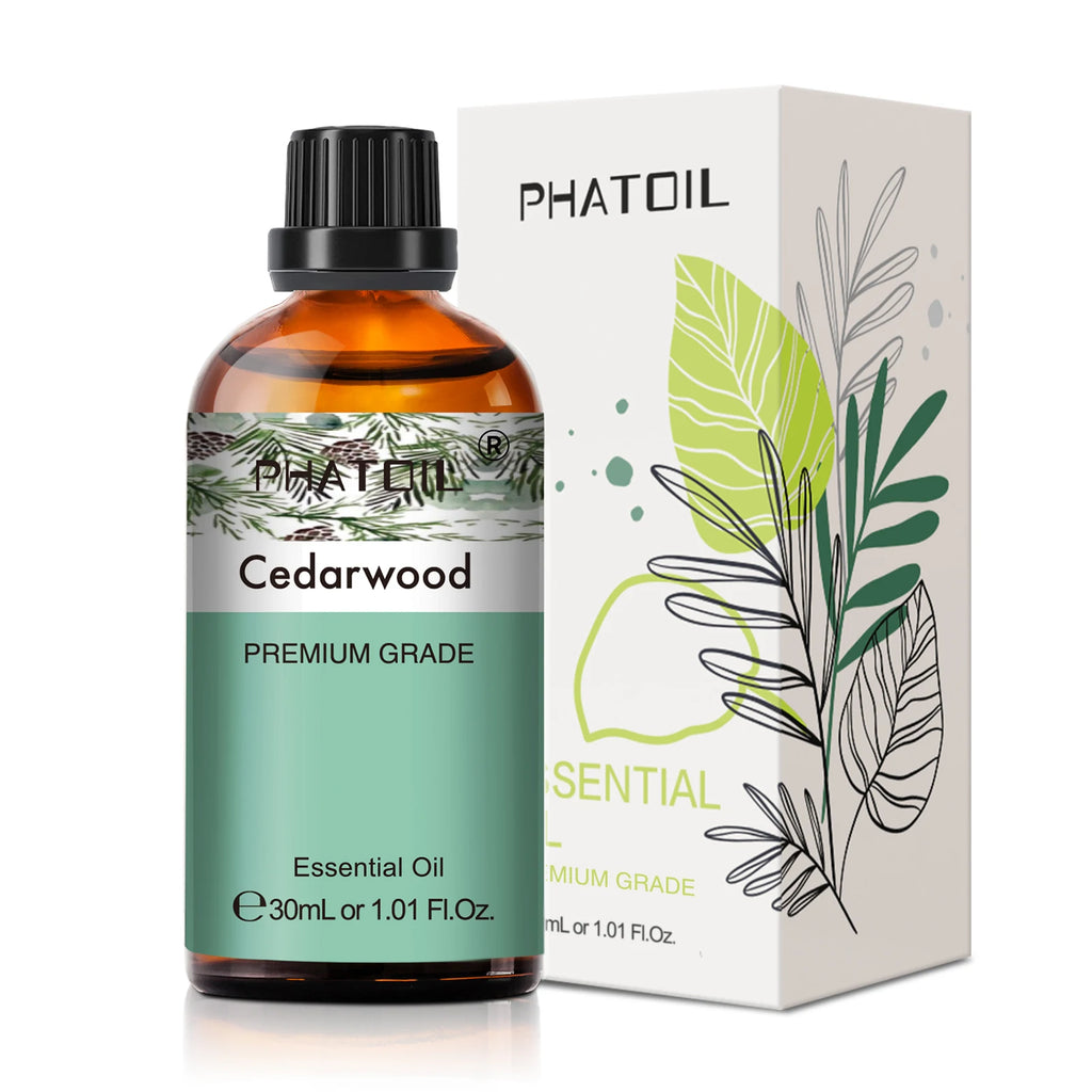 PHATOIL 1 pièces huile essentielle d'aromathérapie 30ml citron Eucalyptus lavande bergamote jasmin jiépro Rose vanille arôme huile essentielle