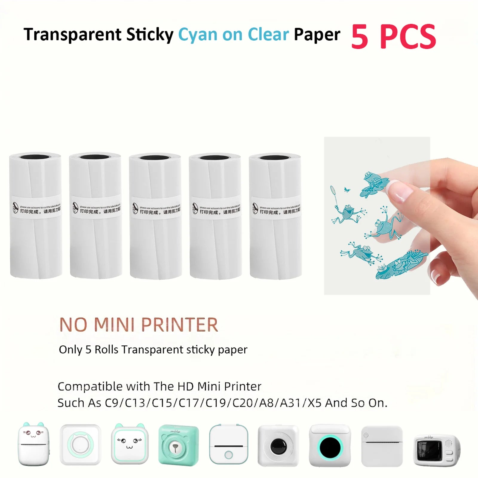 Mini-imprimante thermique Bluetooth 57mm