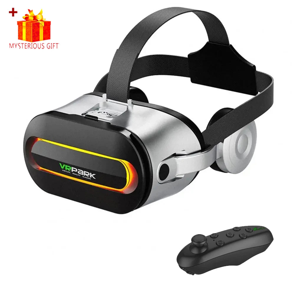 Viar 3D réalité virtuelle VR lunettes casque appareils Bluetooth casque lentilles lunettes Smartphone intelligent téléphone casque jeu Mobile