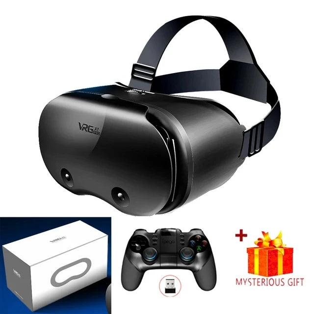 Lunettes de réalité virtuelle 3D VR pour iPhone Android Smartphone téléphone portable casque casque casque avec lentilles réelles lunettes appareils