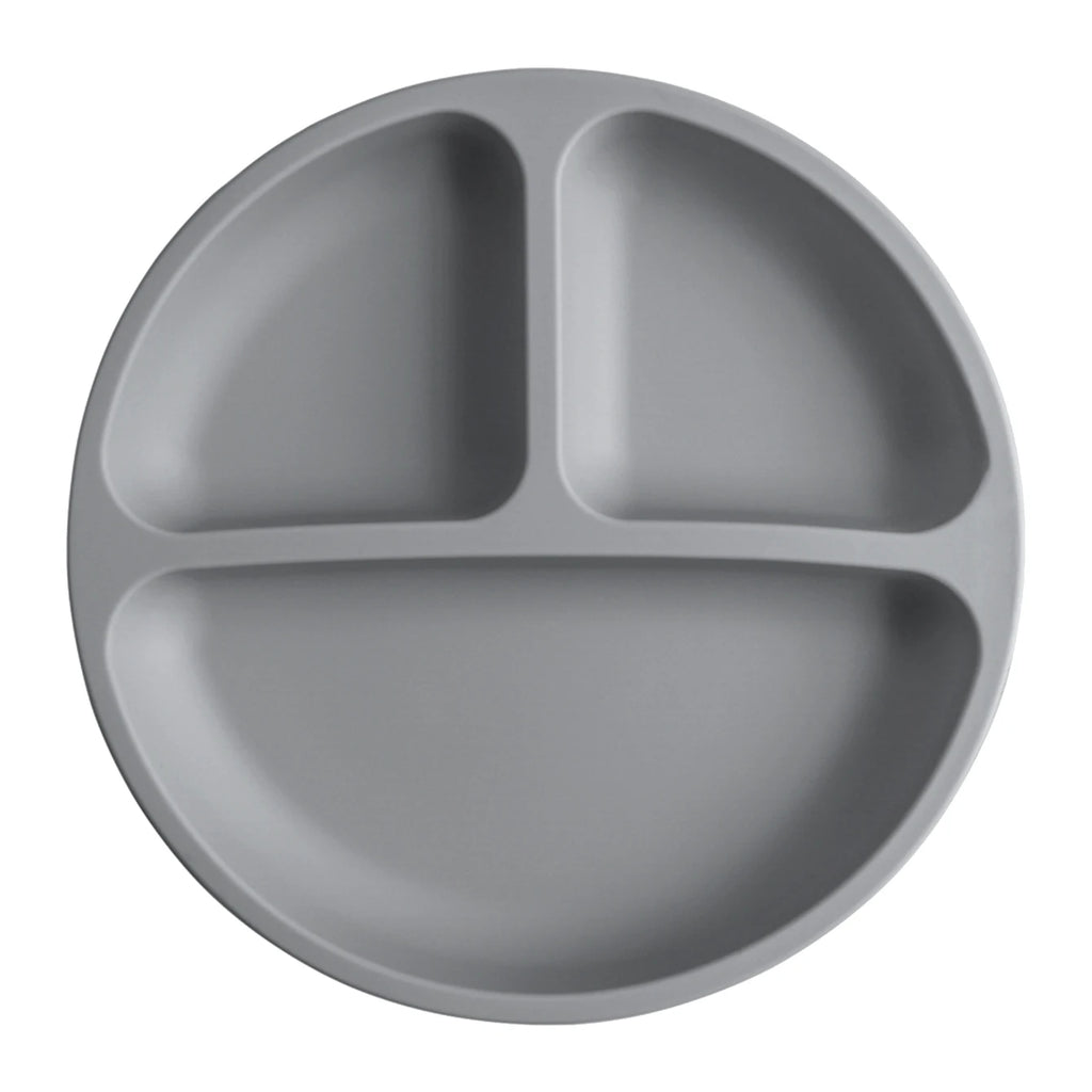 Assiette à manger en Silicone pour bébé, 1 pièce, sans BPA, plats pour enfants, aspiration, vaisselle d'entraînement pour tout-petits, bols d'alimentation pour enfants, articles pour bébés