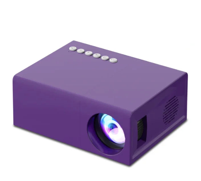 Salange YG300 Mini projecteur LED Yg300 Version améliorée 600 lumens 320x240P HDMI USB Audio lecteur multimédia domestique projecteur