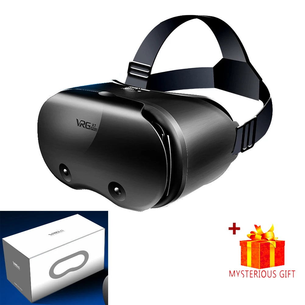 Lunettes de réalité virtuelle 3D VR pour iPhone Android Smartphone téléphone portable casque casque casque avec lentilles réelles lunettes appareils
