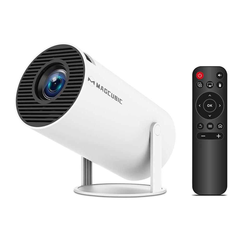 Projecteur portable NovaBeam 8K Android 14, 8000 lumens, WiFi 6, BT5.4, cinéma en plein air, haut-parleur HiFi 5W, prise en charge de la résolution 720P HD